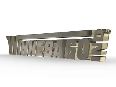 winnebago logo 3D model by 3dlogoman from CGTrader