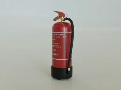 Fire Extinguisher - Model A 3D model