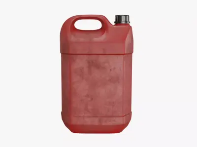 Plastic Jerry Can 3D model