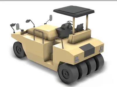 Heavy equipment - Vehicle 003 3D model