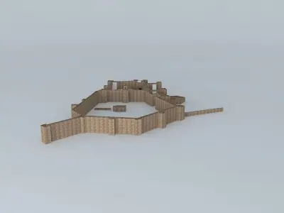 Castle Trujillo Free 3D model