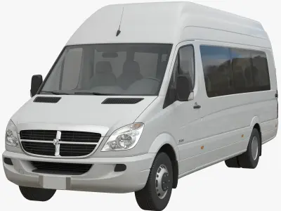 Dodge Sprinter 3500 Minibus L4H3 3D model