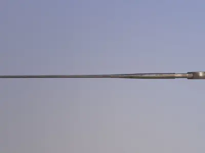 Knife spanner LowPoly Low-poly 3D model