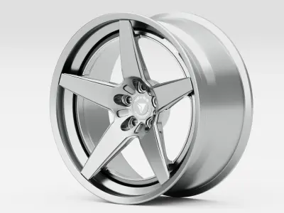 VLS 05 3-Piece Rim 3D model
