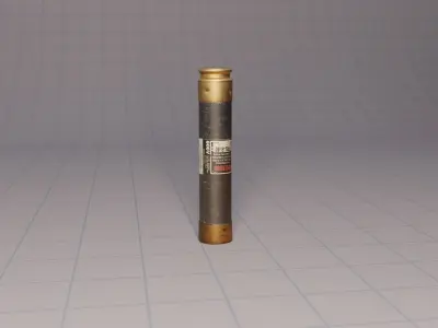 60 Amp Fuse 3D model