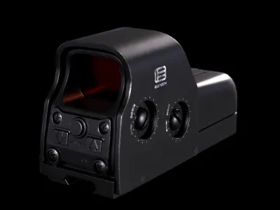 EOTech HWS 512 sight Low-poly 3D model