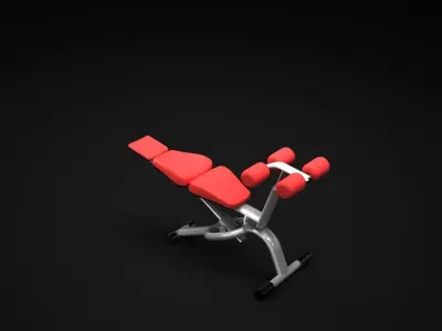 ABD Crunch Machine 3D model