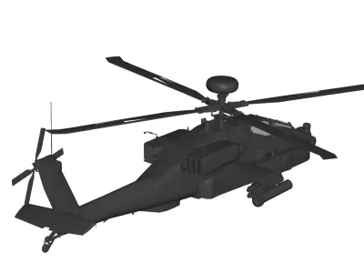 Boeing AH-64 Apache 3D model