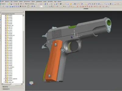Colt M1911-A1 3d models 3D model