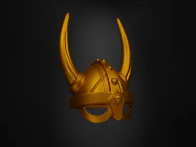 Viking Face Helmet Gladiator Face Mask - Gladiator Armor Part 3D print model purchase