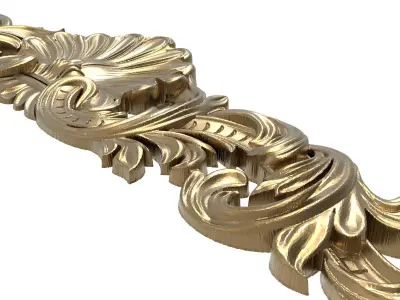 decorative pattern ready for 3D printing 3D model 75