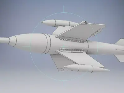Ruhrstahl X-4 3D print model
