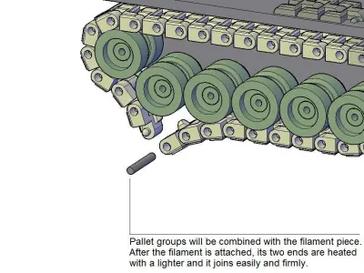 HOWITZER TANK 3D print model