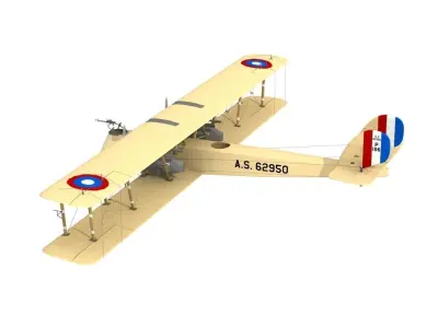 Martin MB-1 Bomber 3D model