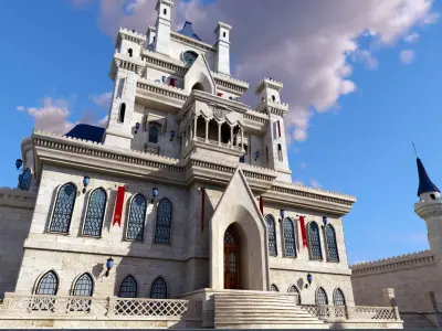 Castle 3D model 11