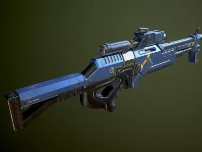 M-29 Incisor Mass Effect 3D model