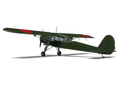 Kokusai Ki76 Stella 3D model