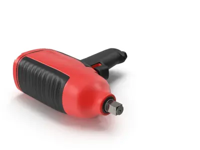 Drive Heavy Duty Impact Wrench MG725 Low-poly 3D model