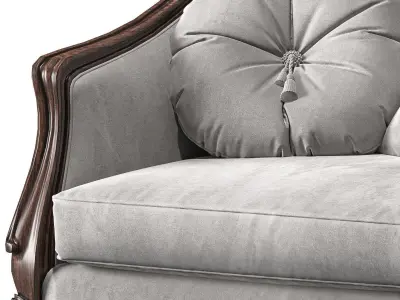 firstdibs provincial armchair art 6234 3D model