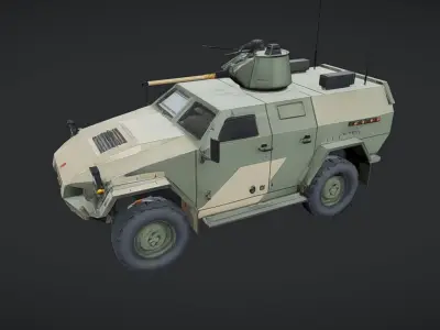 military armored vehicle 3D model purchase