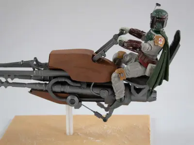 Swoop Bike as seen in The Book of Boba Fett 3D print model