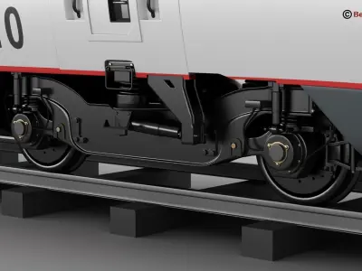 Acela Express 3D model