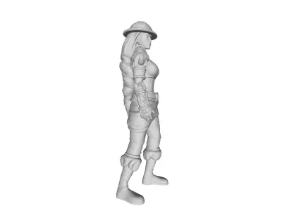 Printle H Femme 2999 P 3D print model