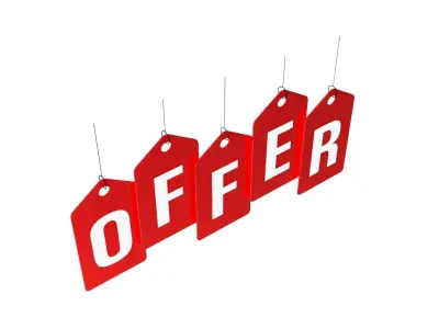 offer Low-poly 3D model