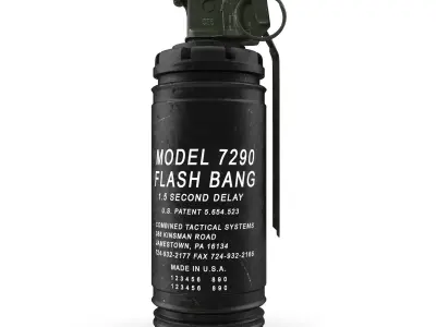 Flash Bang Model 7290 3D model
