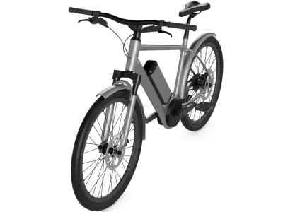 Electrical Bike 3D model get