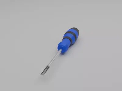 Simple Screwdriver Free 3D model purchase