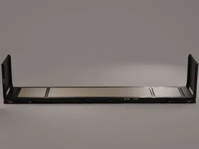 Container - 40 FlatRack  3D model