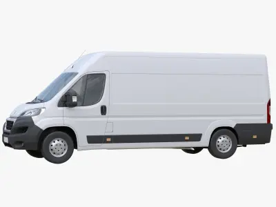 Peugeot Boxer L4H2 Van 3D model
