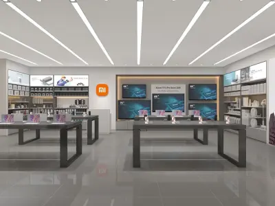 Xiaomi Store 3D model