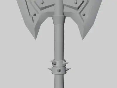 Game Assets Ax Model Low-poly 3D model