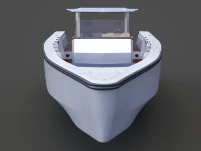 Motor Boat 04 3D model