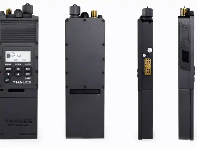 Thales AN PRC 148C IMBITR Radio Low-poly 3D model