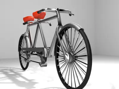 Bicycle - Cruiser 3D model