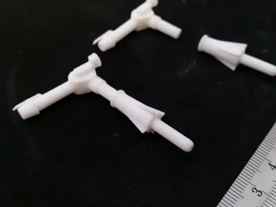 Extinguishing monitor for Fairmount Summit Vessel 3D print model