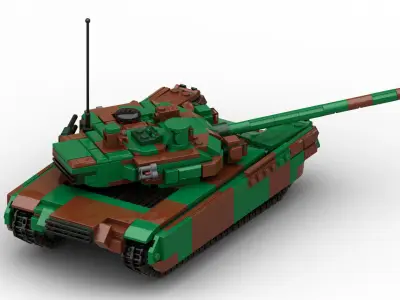 MocBricks3D - Lego T84 Oplot M 3D print model
