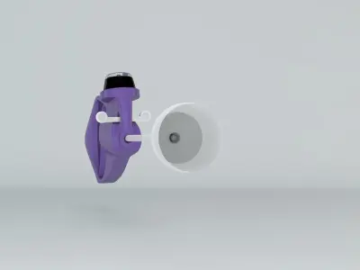 Mystic Vacuum baby Low-poly 3D model