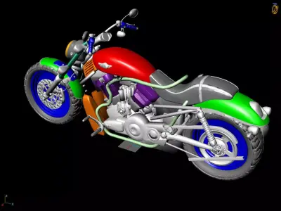 PENDANTS MOTO 3D print model