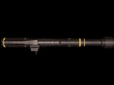 FHJ-18 Launcher 3D model