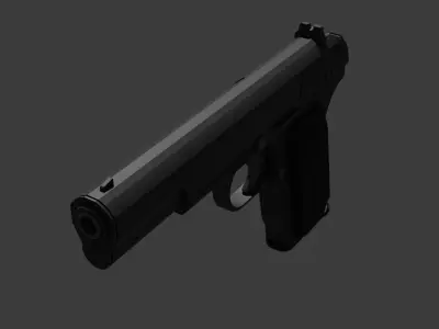 Tokarev-33 3D model