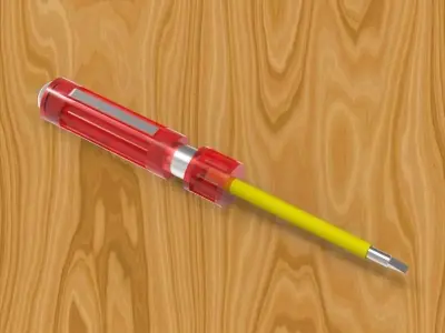 Screwdriver 3D model 10