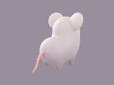 Rat Character 3D model