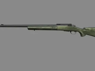 Weapon - M24 - Included Highres Low-poly 3D model