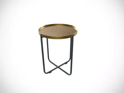 Table Low-poly 3D model 17