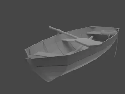 3D BOAT 3D model