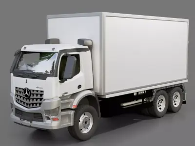 Mercedes Benz Acrocs Truck 3D model